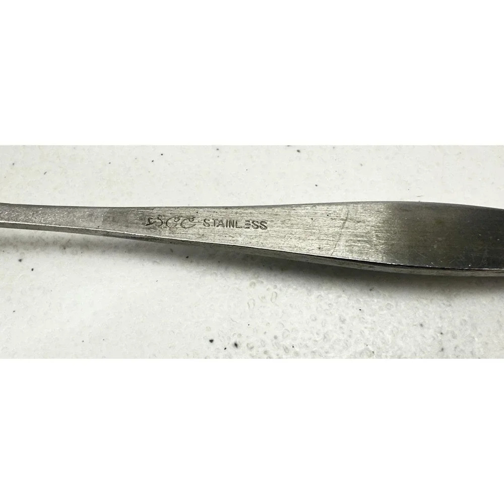 Vintage Towle TWS318 SSC Stainless Japan Dinner Forks Set of 2 MCM 7 3/4